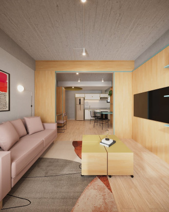 Imagem Apartamento com 2 Quartos à Venda, 41 m² em São Francisco - Curitiba