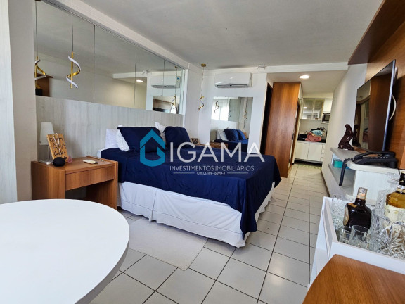 Imagem Flat com 1 Quarto à Venda, 27 m² em Ponta Negra - Natal Imagem Flat com 1 Quarto à Venda, 27 m² em Ponta Negra - Natal