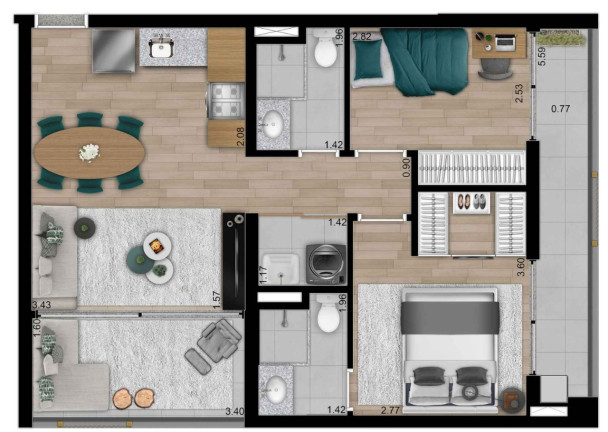 Imagem Apartamento com 2 Quartos à Venda, 61 m² em Sumarezinho - São Paulo Imagem Apartamento com 2 Quartos à Venda, 61 m² em Sumarezinho - São Paulo