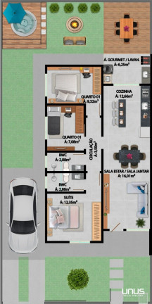 Imagem Casa com 3 Quartos à Venda, 200 m² em Forquilhas - São José Imagem Casa com 3 Quartos à Venda, 200 m² em Forquilhas - São José