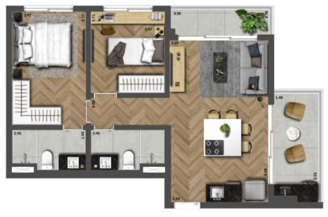 Imagem Imóvel com 1 Quarto à Venda, 26 m² em Moema - São Paulo