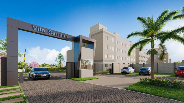 Apartamento com 1 Quarto à Venda, 40 m² em Campinho Da Serra Ii - Serra