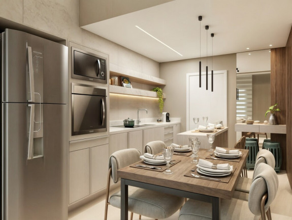 Imagem Imóvel com 1 Quarto à Venda, 29 m² em Mercês - Curitiba