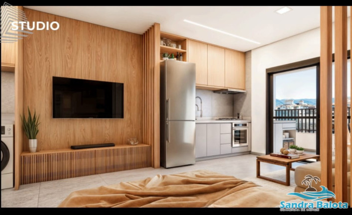Imagem Apartamento com 1 Quarto à Venda, 37 m² em Perequê Açu - Ubatuba