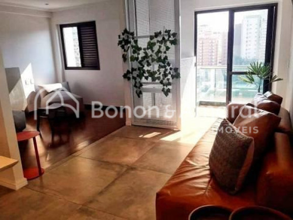Imagem Cobertura com 1 Quarto à Venda, 107 m² em Cambuí - Campinas Imagem Cobertura com 1 Quarto à Venda, 107 m² em Cambuí - Campinas