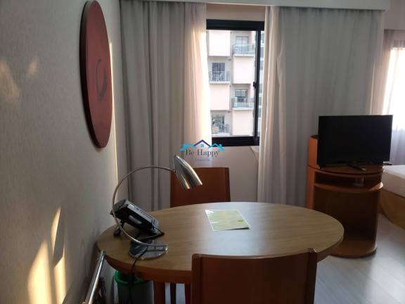 Imagem Flat com 1 Quarto para Alugar, 29 m² em Indianópolis - São Paulo Imagem Flat com 1 Quarto para Alugar, 29 m² em Indianópolis - São Paulo