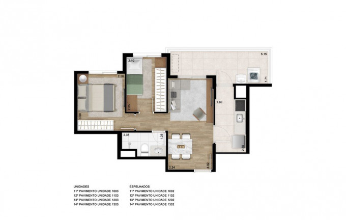 Imagem Studio com 1 Quarto à Venda, 22 m² em Centro - São Paulo