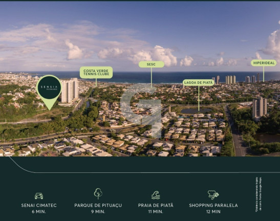 Imagem Apartamento com 3 Quartos à Venda, 83 m² em Patamares - Salvador