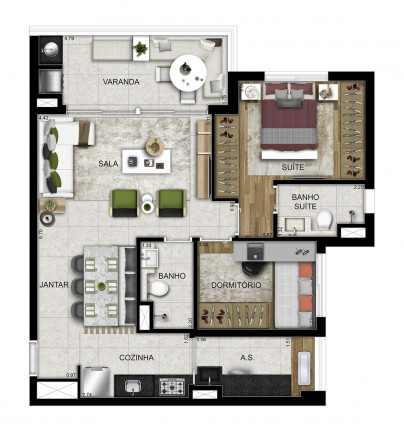 Imagem Studio com 1 Quarto à Venda, 20 m² em Vila Esperança - São Paulo