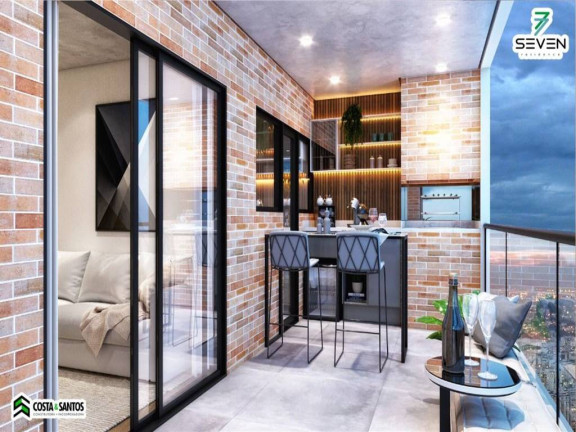 Imagem Apartamento com 3 Quartos à Venda, 110 m² em Boqueirão - Praia Grande Imagem Apartamento com 3 Quartos à Venda, 110 m² em Boqueirão - Praia Grande