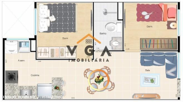 Imagem Imóvel com 2 Quartos à Venda, 37 m² em Cidade Patriarca - São Paulo