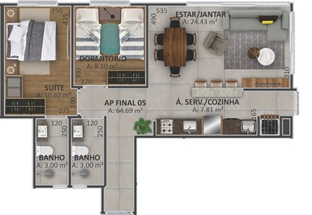 Imagem Apartamento com 2 Quartos à Venda, 58 m² em Zona Nova - Capão Da Canoa