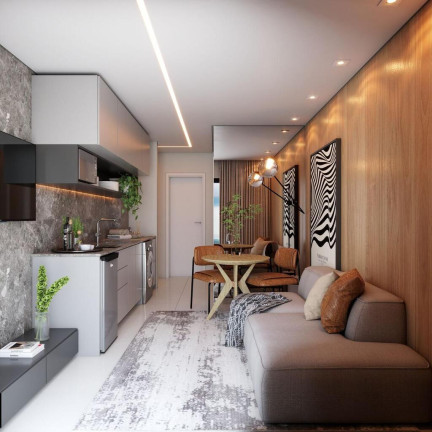 Imagem Apartamento com 1 Quarto à Venda, 33 m² em Portão - Curitiba Imagem Apartamento com 1 Quarto à Venda, 33 m² em Portão - Curitiba