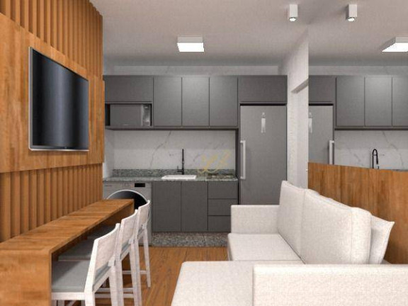Imagem Apartamento com 1 Quarto à Venda, 27 m² em Portão - Curitiba