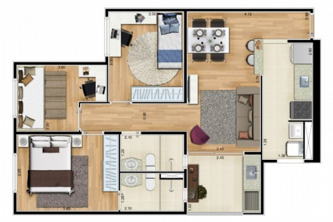 Imagem Apartamento com 3 Quartos à Venda, 58 m² em água Funda - São Paulo Imagem Apartamento com 3 Quartos à Venda, 58 m² em água Funda - São Paulo