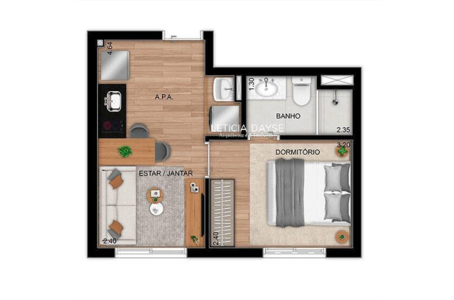 Imagem Imóvel com 1 Quarto à Venda,  em Vila Aricanduva - São Paulo