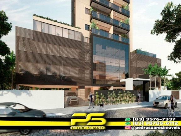 Apartamento com 3 Quartos à Venda, 83 m² em Manaíra - João Pessoa