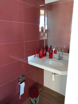 Imagem Cobertura com 3 Quartos para Alugar, 325 m² em Gonzaga - Santos