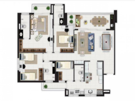 Imagem Apartamento com 3 Quartos à Venda, 78 m² em Parquelândia - Fortaleza