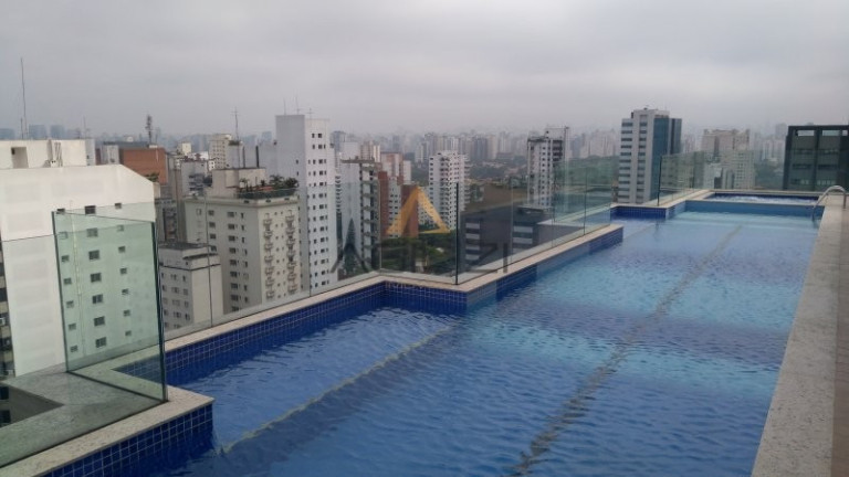 Imagem Apartamento com 1 Quarto para Alugar, 36 m² em Campo Belo - São Paulo