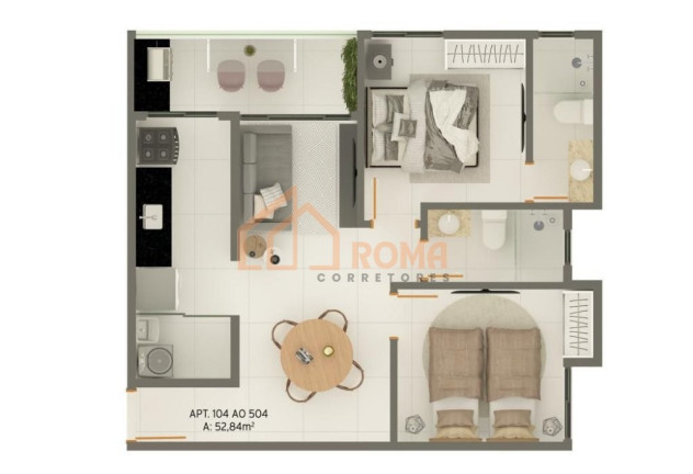 Imagem Apartamento com 2 Quartos à Venda, 55 m² em Intermares - Cabedelo Imagem Apartamento com 2 Quartos à Venda, 55 m² em Intermares - Cabedelo