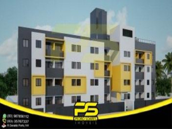Apartamento com 2 Quartos à Venda, 51 m² em Cristo Redentor - João Pessoa