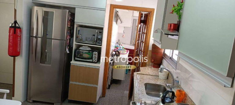 Apartamento com 3 Quartos à Venda, 100 m² em Osvaldo Cruz - São Caetano Do Sul