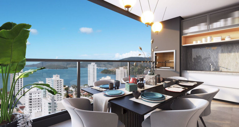 Imagem Apartamento com 2 Quartos à Venda, 102 m² em Perequê - Porto Belo