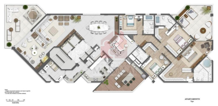 Imagem Cobertura com 3 Quartos à Venda, 870 m² em Moinhos De Vento - Porto Alegre