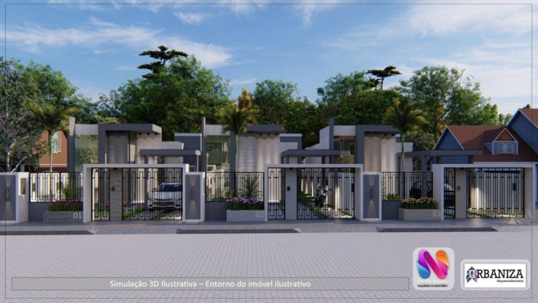 Imagem Casa com 3 Quartos à Venda, 86 m² em Universitário - Tijucas