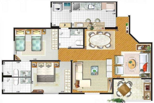 Imagem Imóvel com 2 Quartos à Venda, 71 m² em Vila Andrade - São Paulo Imagem Imóvel com 2 Quartos à Venda, 71 m² em Vila Andrade - São Paulo