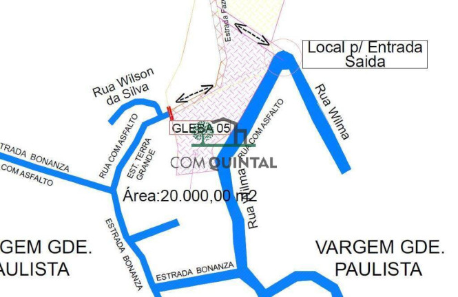 Terreno à Venda,  em Capela De São Pedro - Vargem Grande Paulista