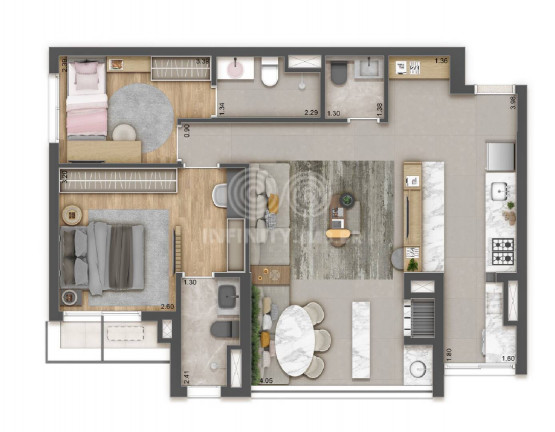 Imagem Apartamento com 3 Quartos à Venda, 76 m² em Vila Clementino - São Paulo