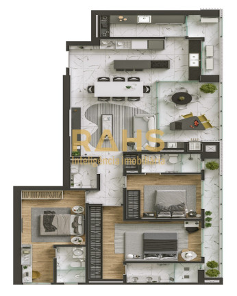 Imagem Apartamento com 3 Quartos à Venda, 142 m² em América - Joinville Imagem Apartamento com 3 Quartos à Venda, 142 m² em América - Joinville