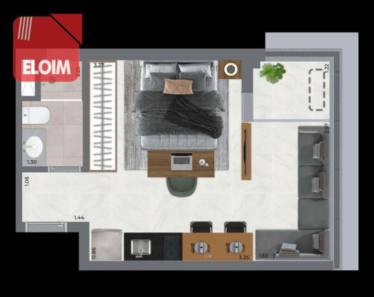 Imagem Studio com 1 Quarto à Venda, 31 m² em Bela Vista - São Paulo Imagem Studio com 1 Quarto à Venda, 31 m² em Bela Vista - São Paulo