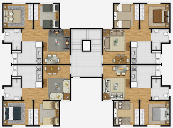 Imagem Apartamento com 2 Quartos à Venda, 52 m² em Loteamento Residencial Campina Verde - Campinas Imagem Apartamento com 2 Quartos à Venda, 52 m² em Loteamento Residencial Campina Verde - Campinas