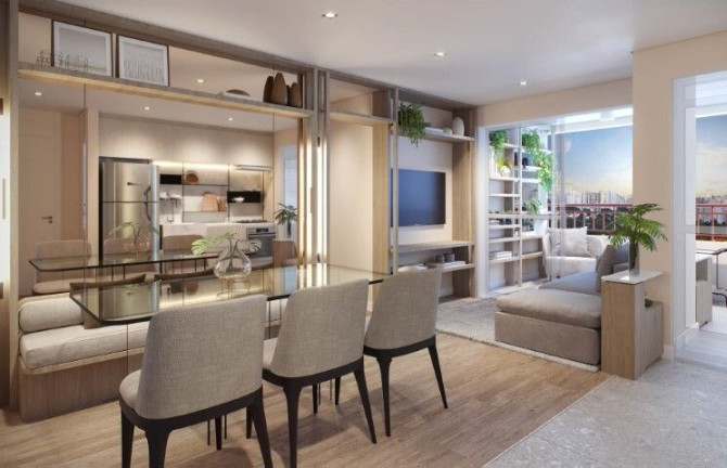 Imagem Apartamento com 2 Quartos à Venda, 53 m² em Mooca - São Paulo