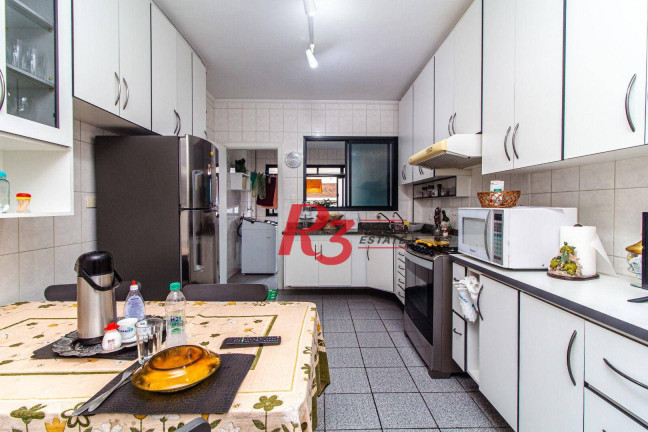 Imagem Apartamento com 3 Quartos à Venda, 121 m² em Campo Grande - Santos