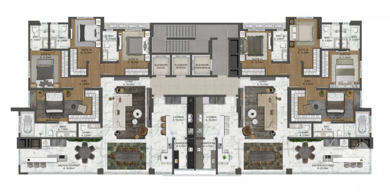 Imagem Apartamento com 4 Quartos à Venda, 179 m² em Meia Praia - Itapema Imagem Apartamento com 4 Quartos à Venda, 179 m² em Meia Praia - Itapema