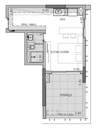 Imagem Apartamento com 1 Quarto à Venda, 39 m² em Cerqueira César - São Paulo