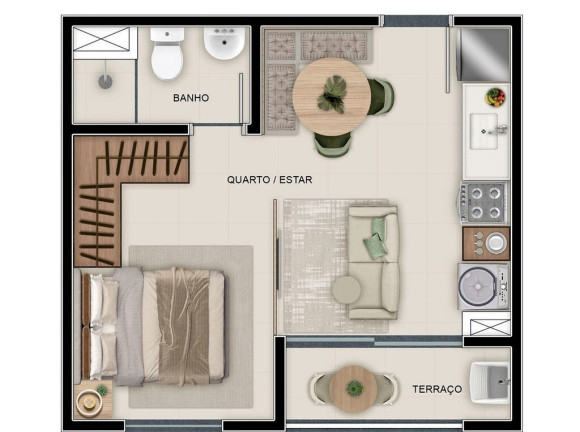 Imagem Imóvel com 1 Quarto à Venda, 28 m² em Jardim Peri - São Paulo Imagem Imóvel com 1 Quarto à Venda, 28 m² em Jardim Peri - São Paulo