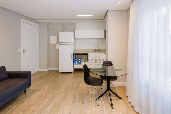 Foto do imóvel Apartamento com 1 Quarto à Venda, 40 m² em Brooklin Paulista - São Paulo