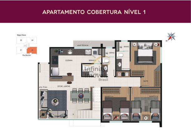 Imagem Apartamento com 3 Quartos à Venda, 86 m² em Cruzeiro - Belo Horizonte Imagem Apartamento com 3 Quartos à Venda, 86 m² em Cruzeiro - Belo Horizonte