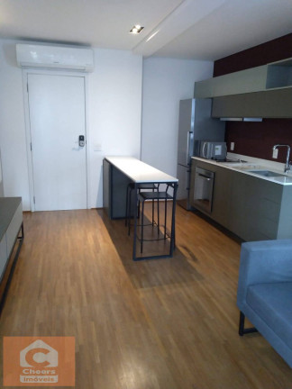 Imagem Apartamento com 1 Quarto para Alugar, 41 m² em Indianópolis - São Paulo Imagem Apartamento com 1 Quarto para Alugar, 41 m² em Indianópolis - São Paulo