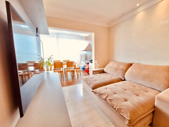 Apartamento com 3 Quartos à Venda, 88 m² em Campo Grande - Santos