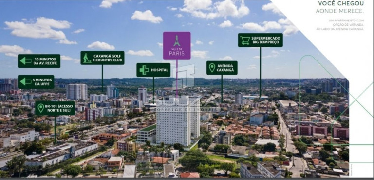 Imagem Apartamento com 2 Quartos à Venda, 44 m² em Iputinga - Recife