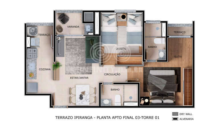 Imagem Apartamento com 2 Quartos à Venda, 52 m² em Ipiranga - São Paulo