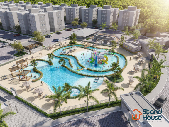 Imagem Apartamento com 2 Quartos à Venda, 40 m² em Mangabeira - Feira De Santana
