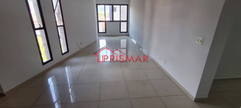 Imagem Apartamento com 3 Quartos para Alugar, 120 m² em Campo Grande - Santos