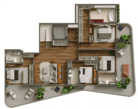 Imagem Apartamento com 4 Quartos à Venda, 225 m² em Paraíso - São Paulo Imagem Apartamento com 4 Quartos à Venda, 225 m² em Paraíso - São Paulo